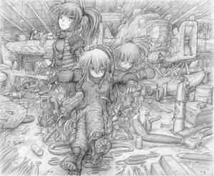 Save Point : Deep Water (pencil)