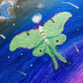 Luna moth/ Light Eternal cover