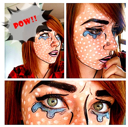 Pop art Make up