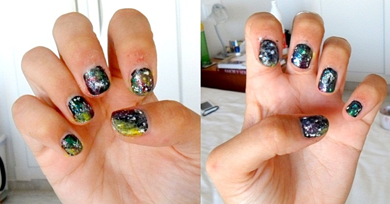 Galaxy nails