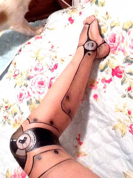 Robot leg make up