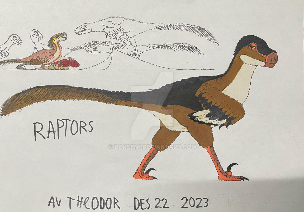 Raptor characters by Dorsen1 on DeviantArt