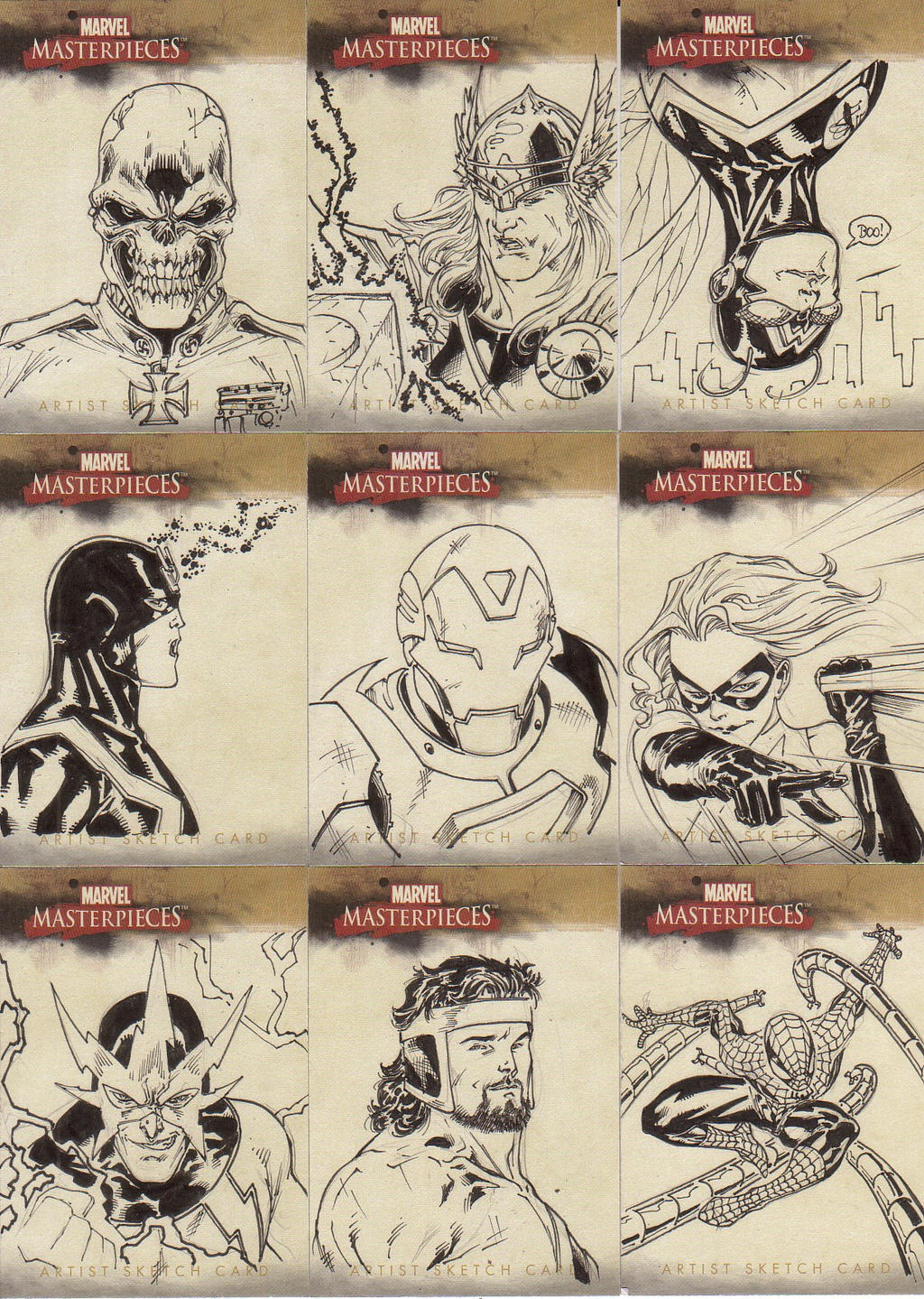 Marvel Masterpieces 2 round1