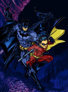 Batman and Robin - Rcarter art