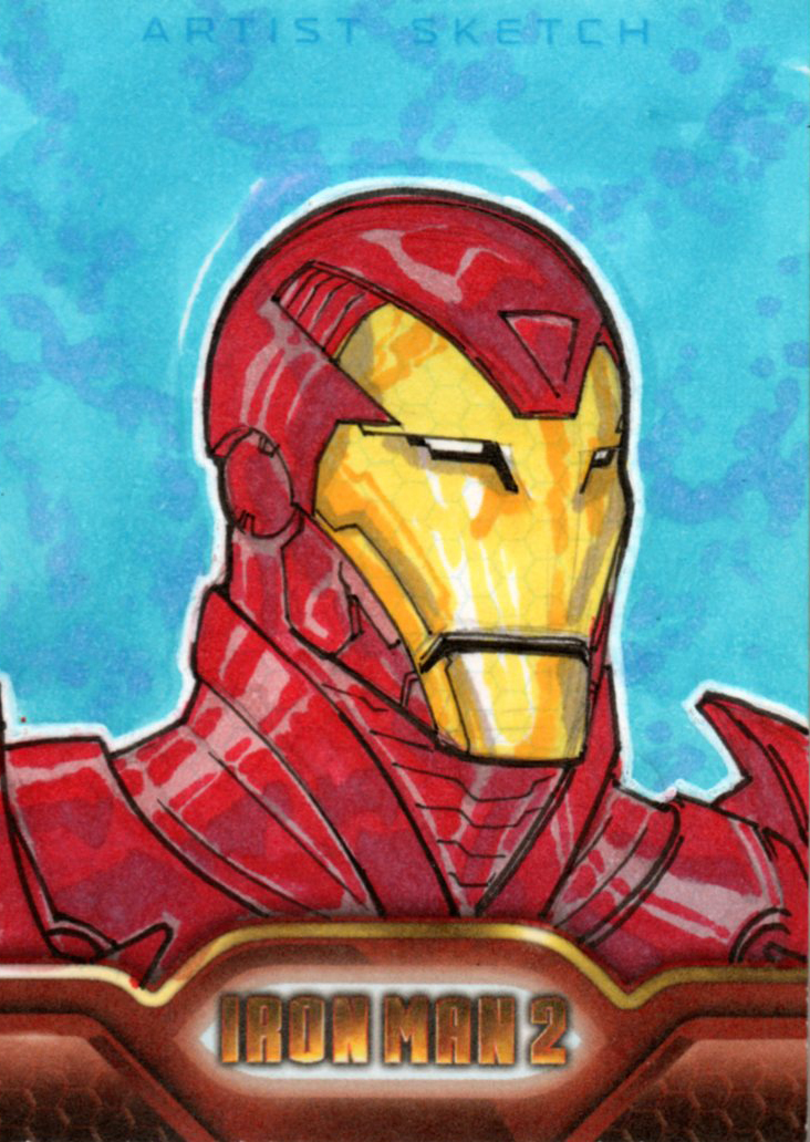 Iron Man 2 sketchcards 2