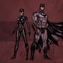 Catwoman and Batman - Chavis