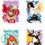 Marvel Dangerous Divas cards 7