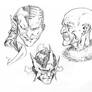 Spider-Man Villains portraits