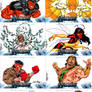 Avengers sketchcards set 6