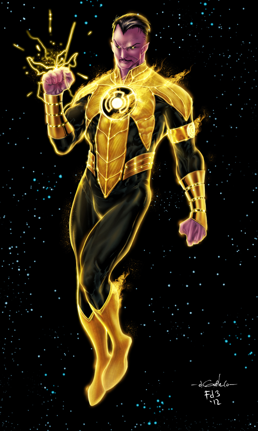 Sinestro Yellow Lantern - Chimeraic colors