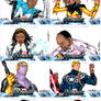 Avengers sketchcards set 7