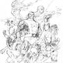 Uncanny X-Men - Drink'n'Draw sept11th2013