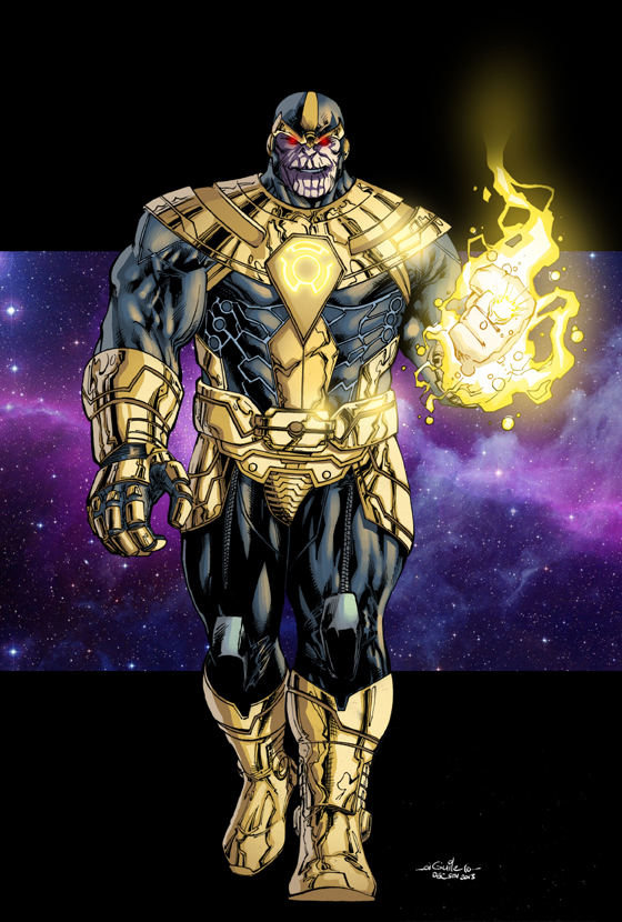 Thanos of Sinestro Corps - Ginmau colors