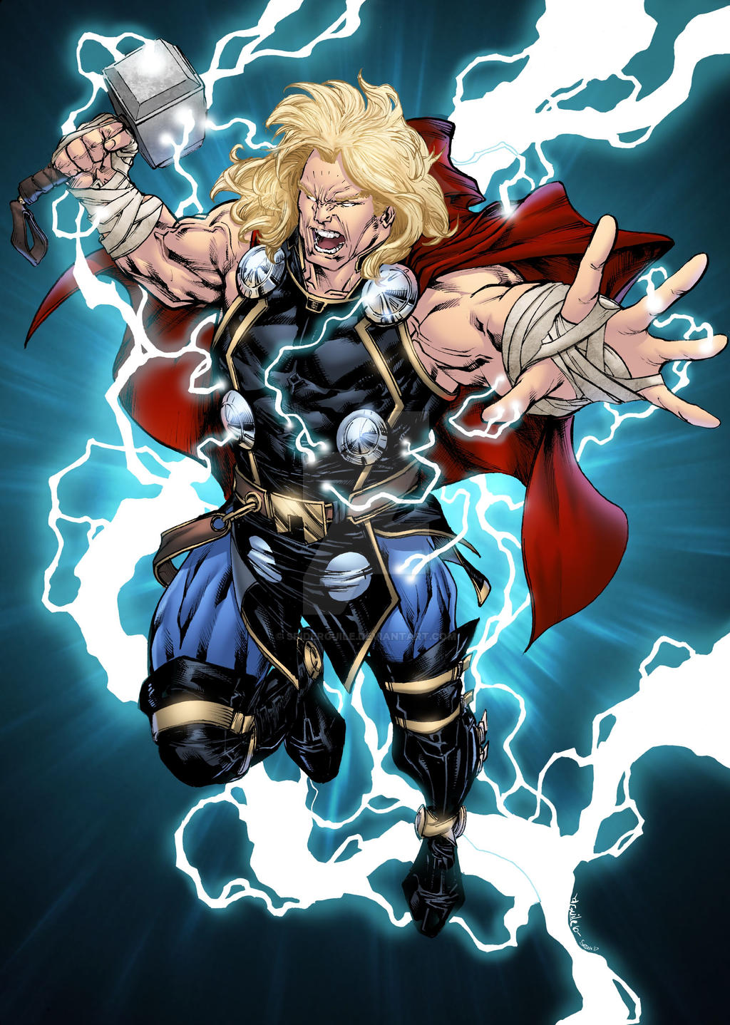 Free Thor Rag Thor - Rage of Ragnarok by SpiderGuile on DeviantArt