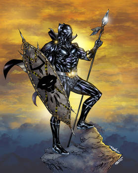 T'Challa, King of Wakanda - Crisstiano Cruz colors