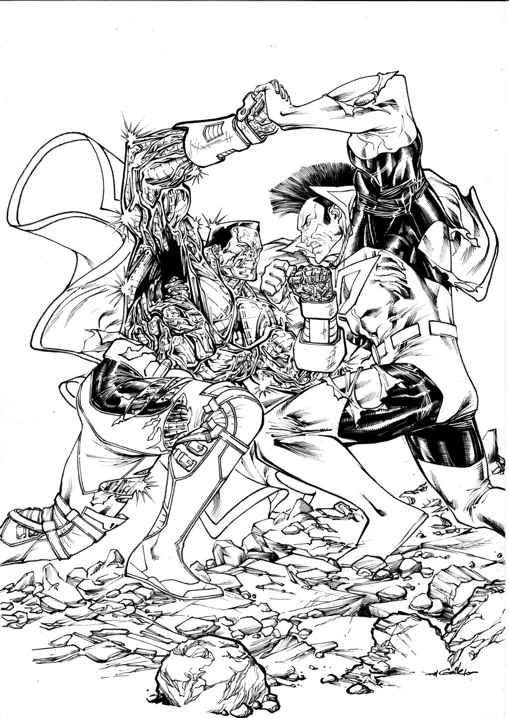Colossus versus Gladiator - The Rematch by SpiderGuile
