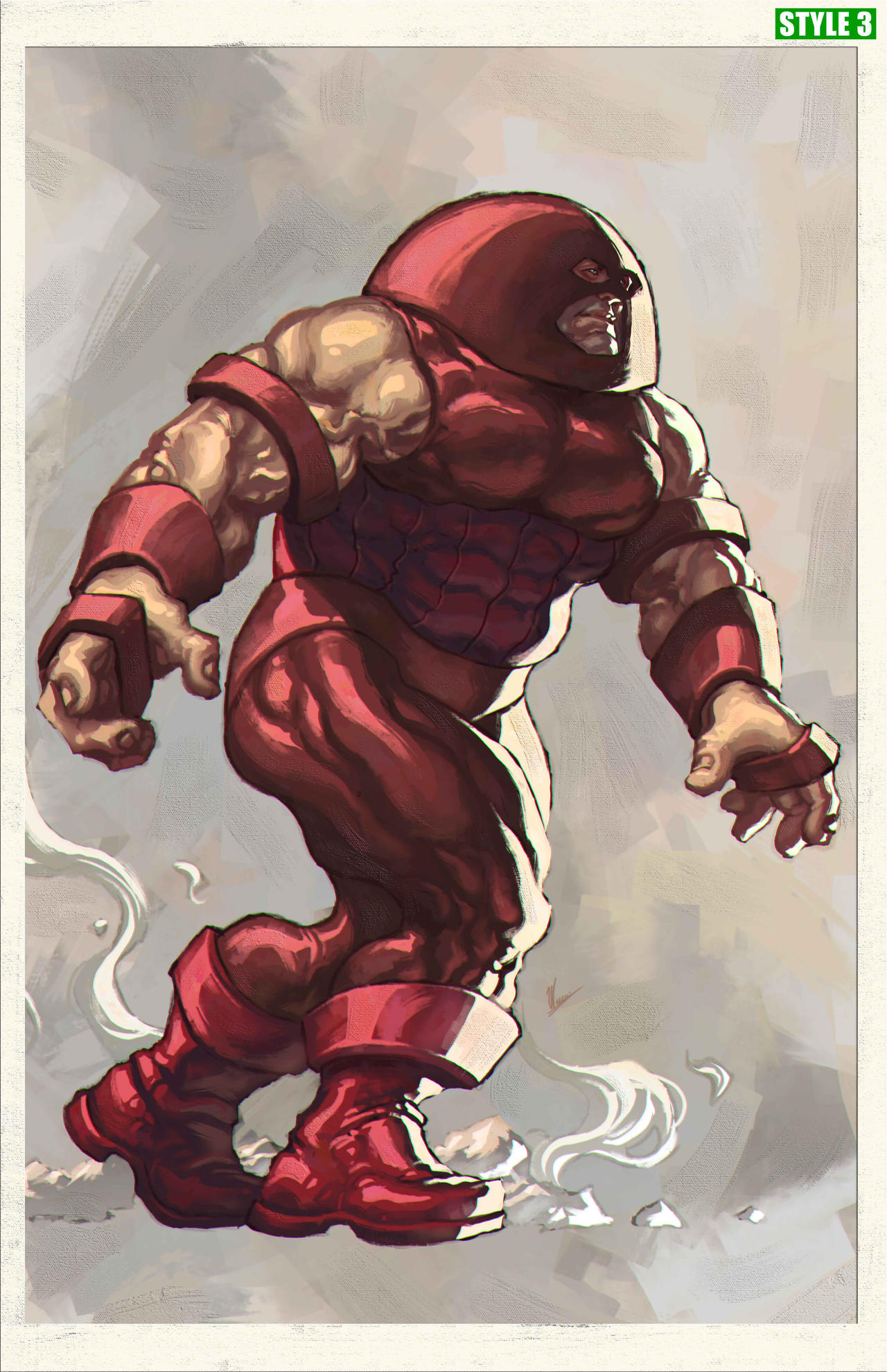 JUGGERNAUT - Digital painting - FANART by tezco13 on DeviantArt
