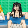 Commission: Bathing LoL Girls