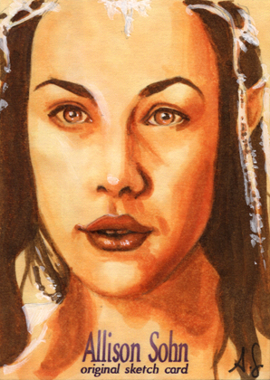 Arwen Sketch Card 1