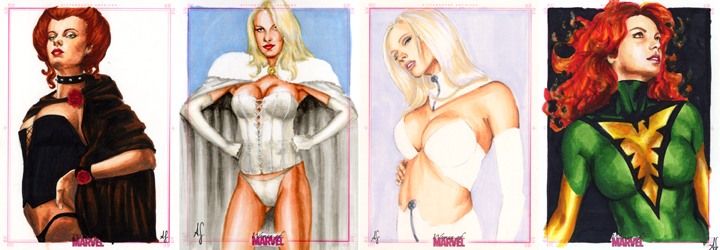 Women of Marvel cards 4