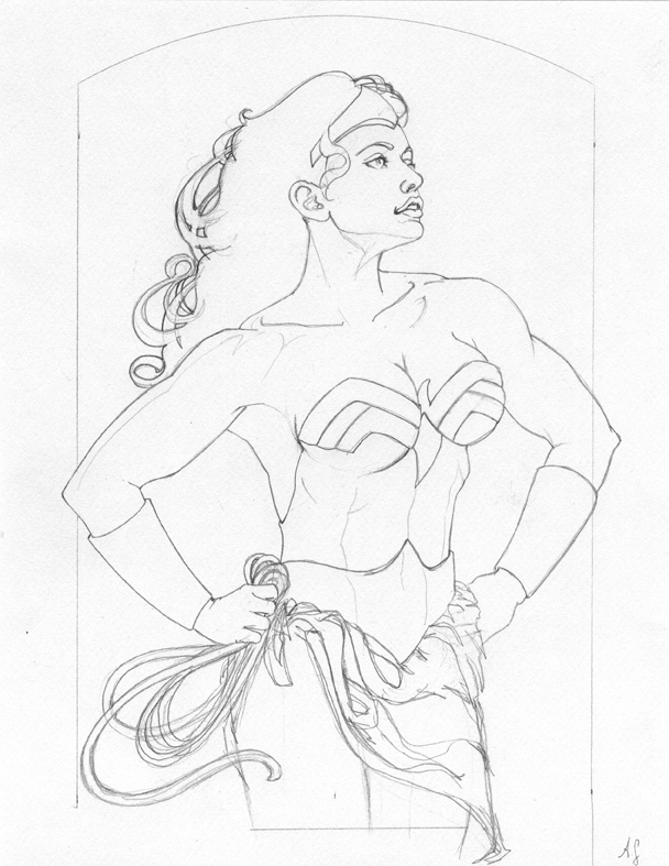 Wonder Woman Day Pencils