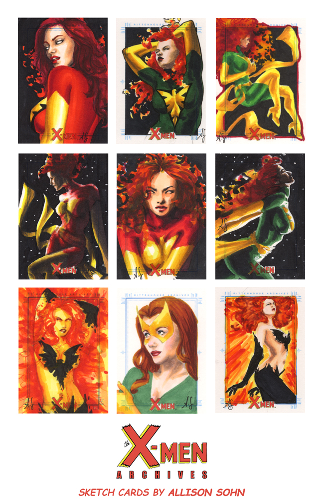 X-Men Archives Sketch Cards 5