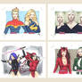 Women of Marvel series 2, double cards