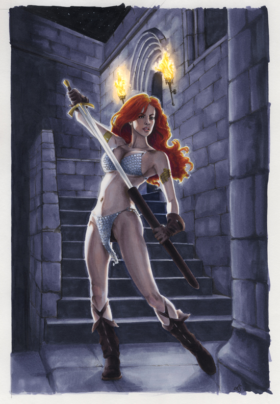 Red Sonja cover