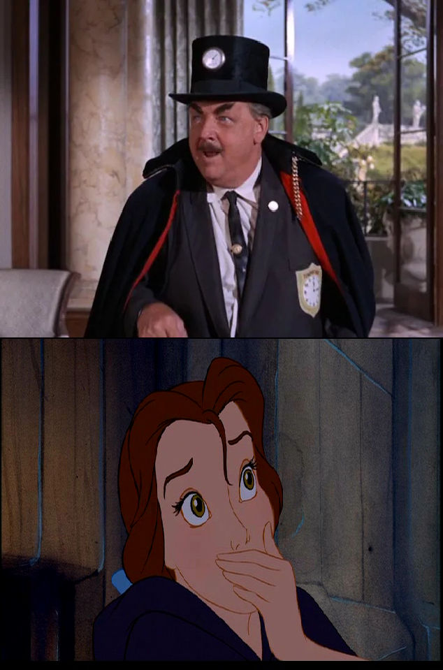 Belle Scared of Clock King by superherofan2003 on DeviantArt