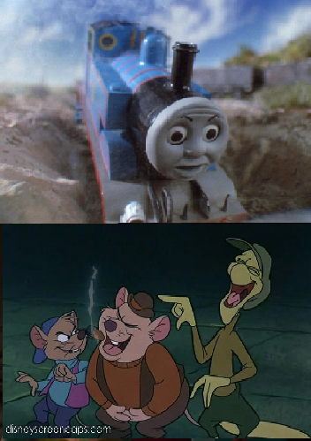Thomas Raging Ratigan's Thugs laugh at Thomas down the mine by superherofan2003 on ...