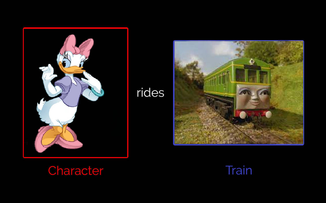 Daisy Duck rides with Daisy by superherofan2003 on DeviantArt