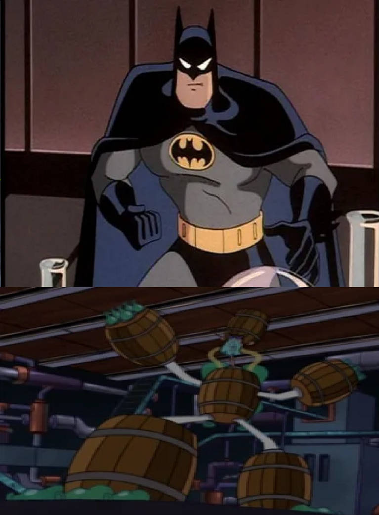 Mr Fizz Machine Batman vs Mr. Fizz by superherofan2003 on DeviantArt