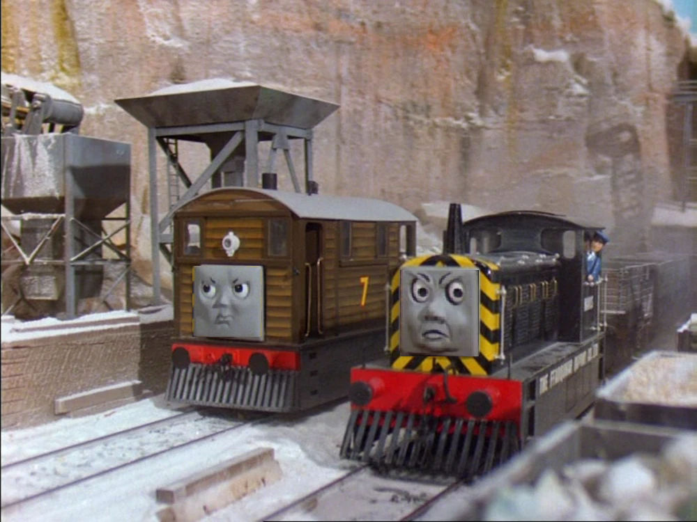 Toby and Mavis switch faces by superherofan2003 on DeviantArt