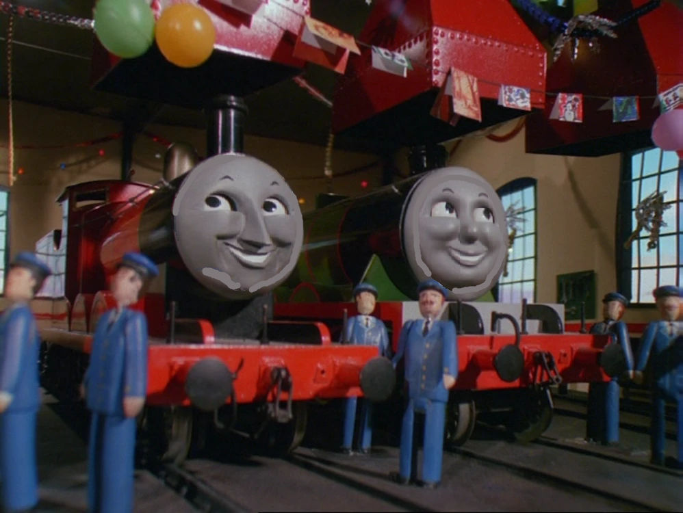 James and Henry Switch Faces 2 by superherofan2003 on DeviantArt
