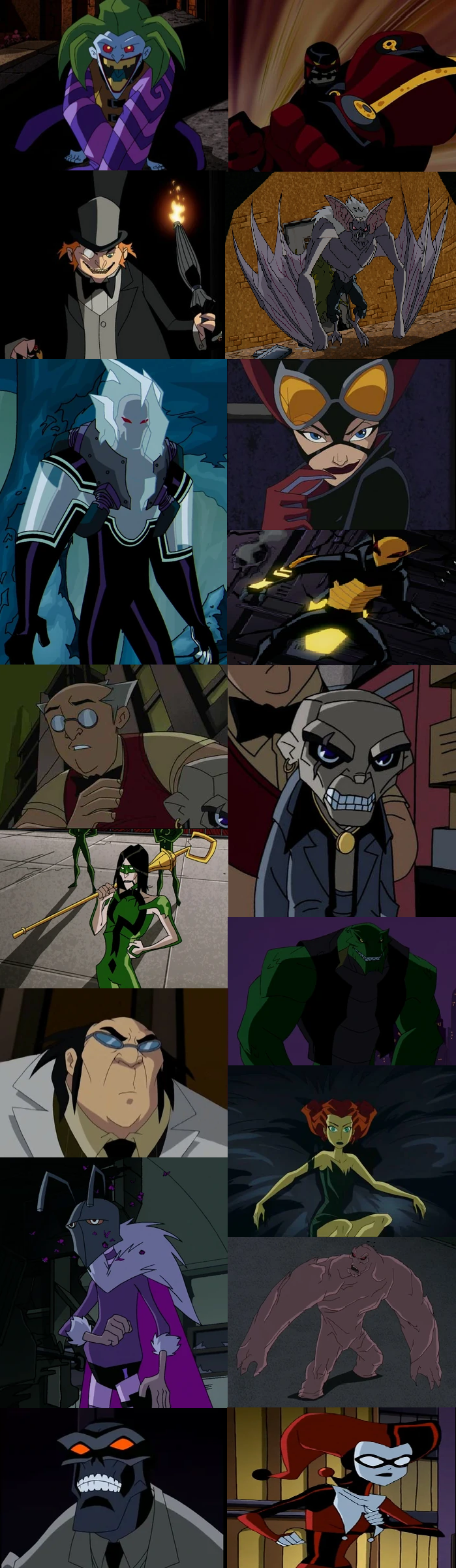 The Batman Rogues Gallery full color by garnabiuth on DeviantArt