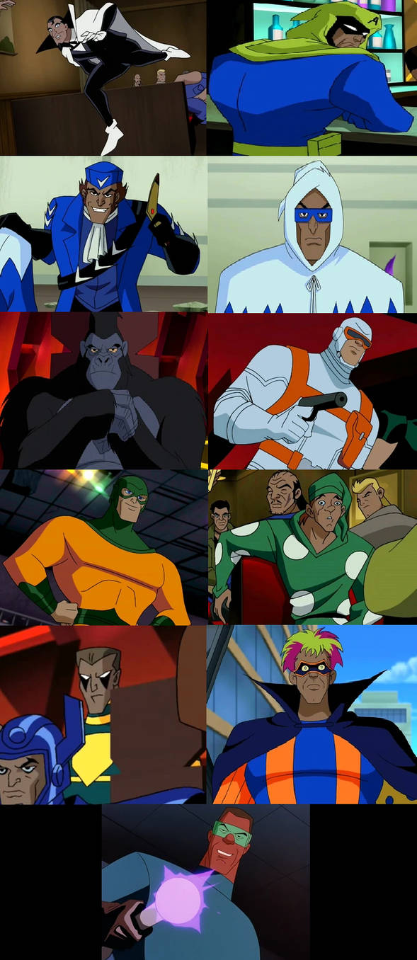 Dc Rougue Flash's Rogues' Gallery (DCAU) by superherofan2003 on DeviantArt