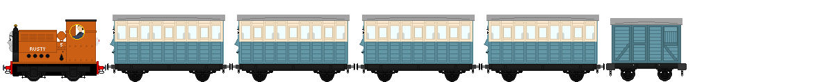 Rusty and his Passenger Train 3 by superherofan2003 on DeviantArt