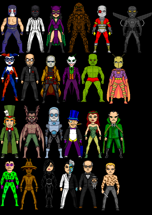 Who Is Batman's Rouges Gallery Batman's Rogues Gallery by superherofan2003 on DeviantArt