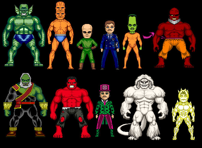 Hulk Roux Hulk's Rogues Gallery by superherofan2003 on DeviantArt