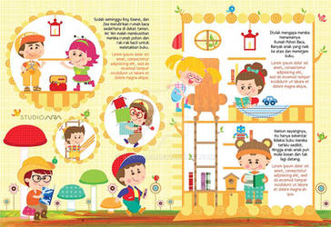 Children book illustration