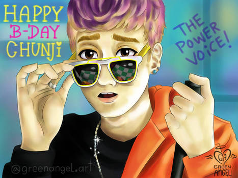 Happy B-Day Chunji from TEEN TOP!