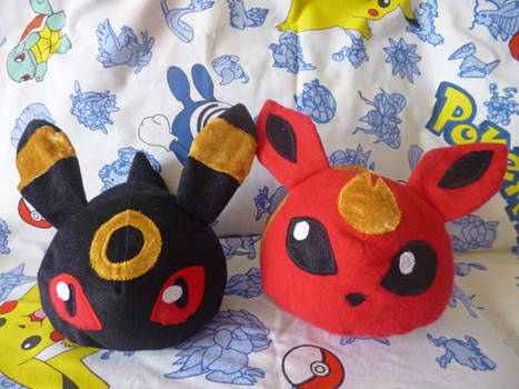 Umbreon and Flareon