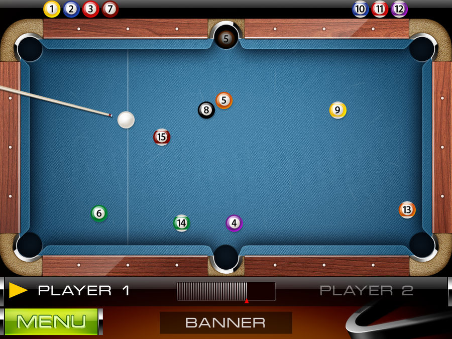 Amazing Pool - game screen by VVVp on DeviantArt