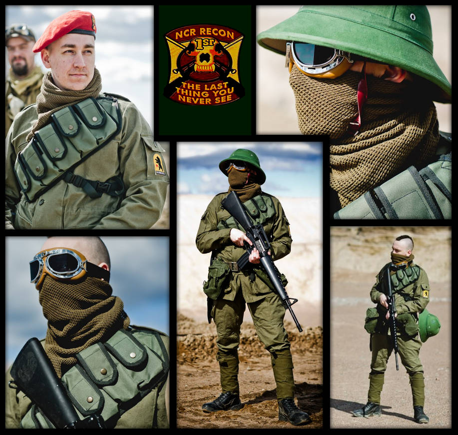 Fallout Ncr Ranks NCR First Recon by halfdwarf on DeviantArt