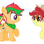 Improved: Scootabloom Foals: Zapple and Dusty