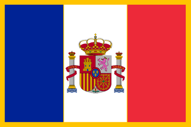 Flag of the Kingdom of Franco-Hispania