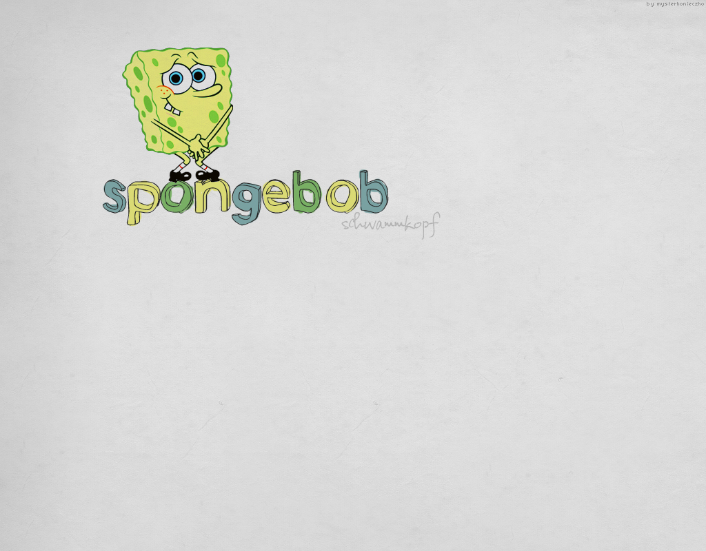 Naked spongebob, wallpaper