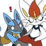 lucario and cinderace