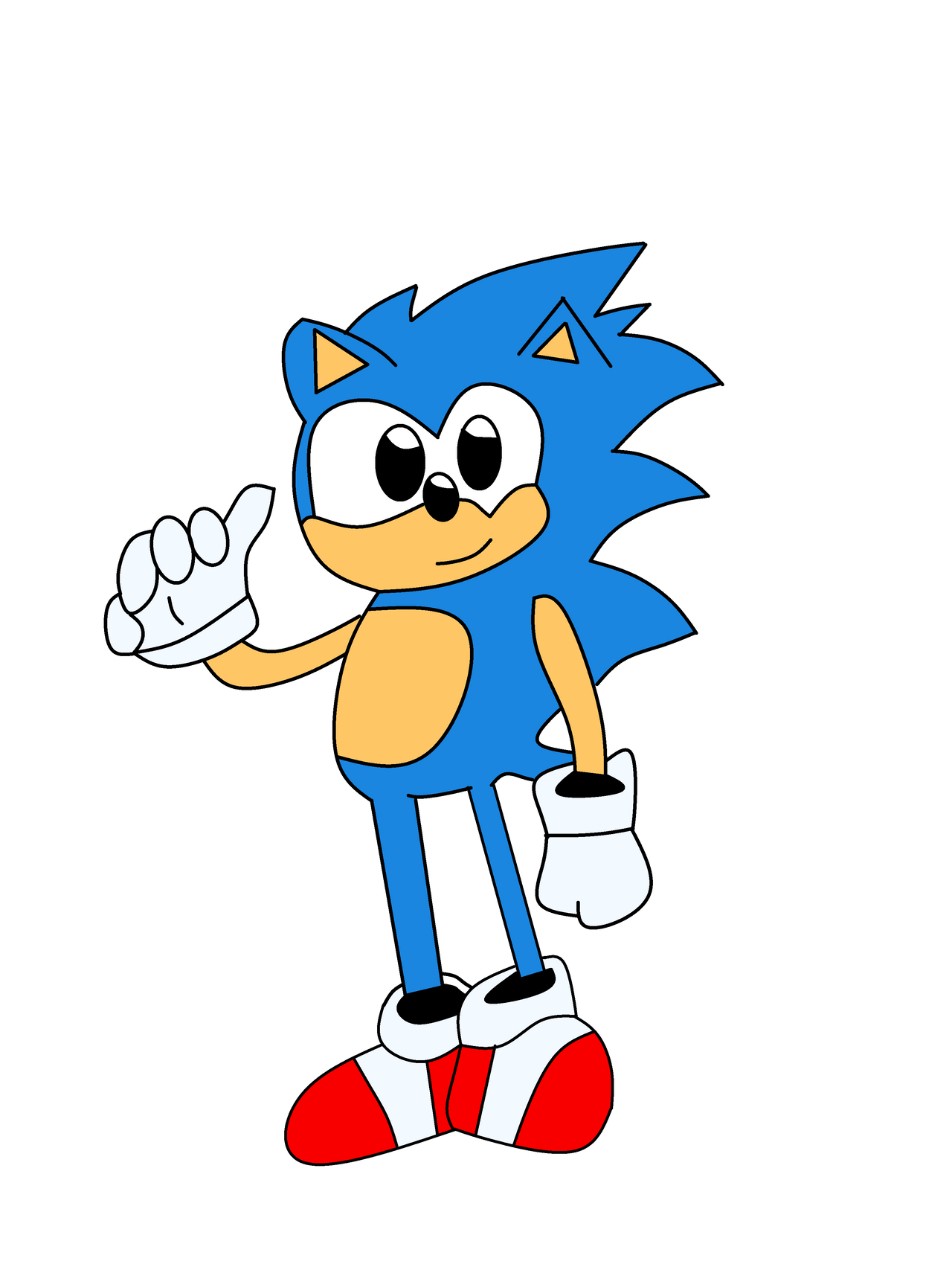 toei Sonic by therealluckylucario on DeviantArt