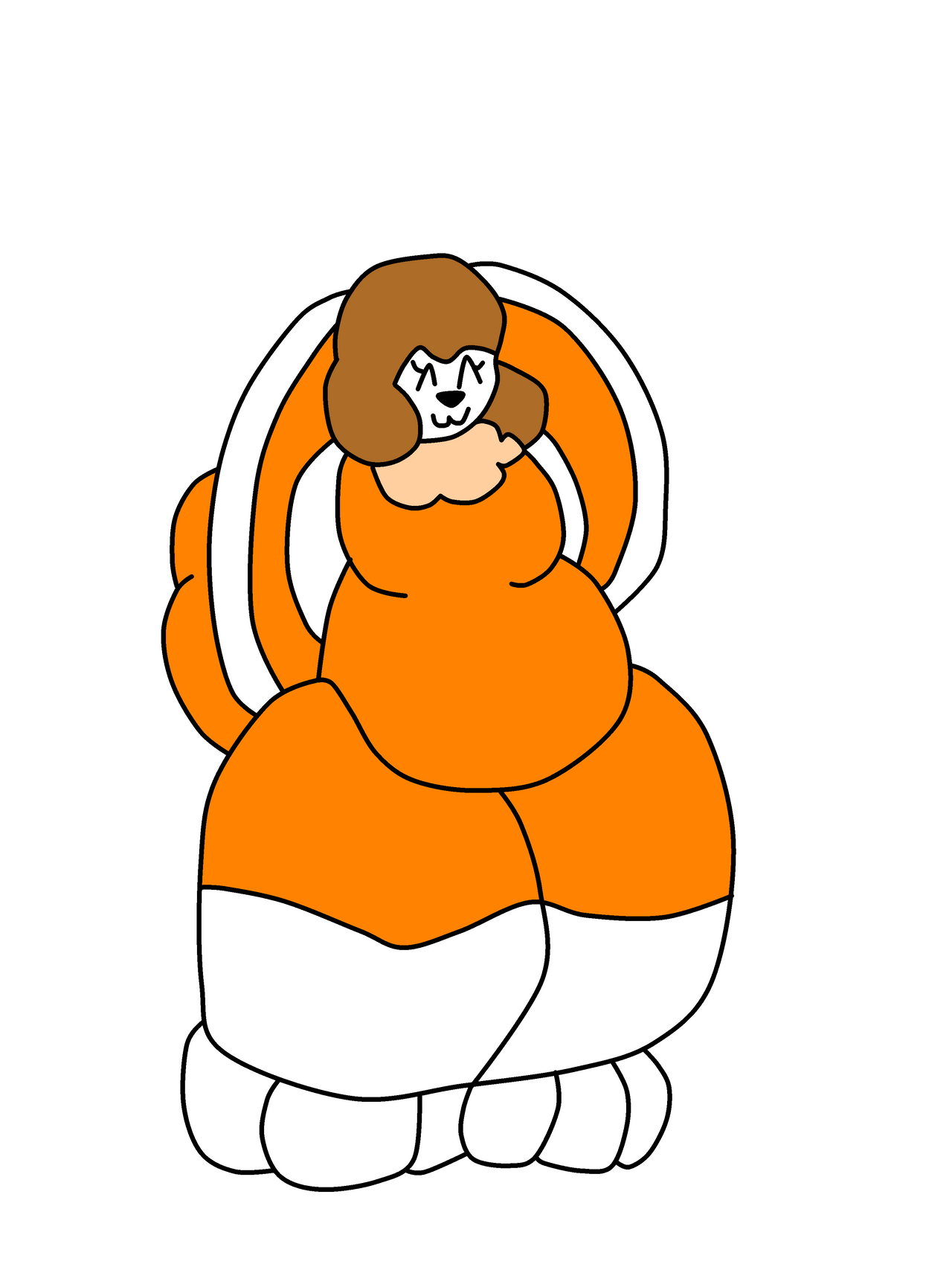 Ava with her swimsuit